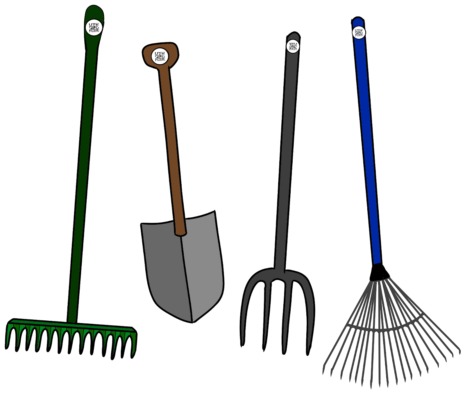 Garden tool set